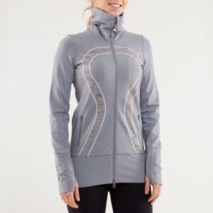 Lululemon In Stride Jacket Fossil / Wee Are From Space Coal Fossil size 10